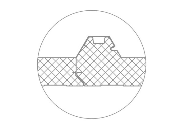 金属屋面夹芯板三波峰_三明治板_净化板_夹芯板_利国娱乐国际老牌w66